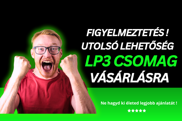 LP3 csomag megvásárlásának előnyei, amely validátor jogosultságot is tartalmaz. 21 perc